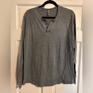 Next Level Henley Longsleeve